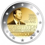 Luxemburgo 2€ Constituição 2018